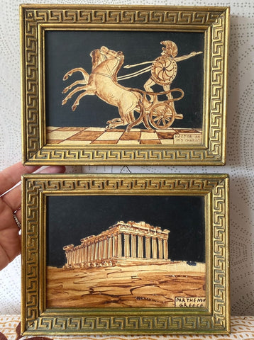 westvillagewares art greece greek decoupage nikh originalartwork